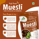 High Protein Health Ninja Dark Chocolate Muesli | 900 gm