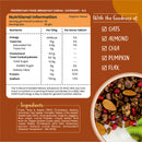 Health Ninja Dark Chocolate Muesli , 900 gms | High Protein Breakfast cereal