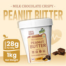 High Protein Health Ninja Milk Chocolate Peanut Butter | Crispy
