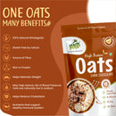 Health Ninja Dark Chocolate Oats | High Protein Oats , 900 gm Pack