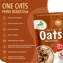 High Protein Health Ninja Dark Chocolate Oats | 900 gm
