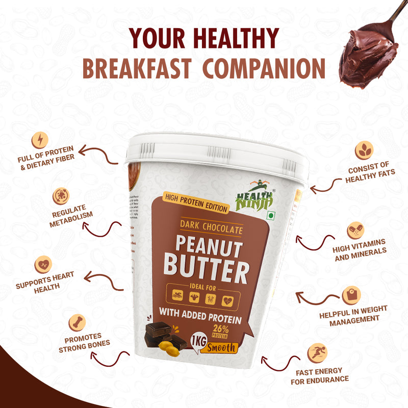 Dark Chocolate Peanut Butter Smooth (High Protein)