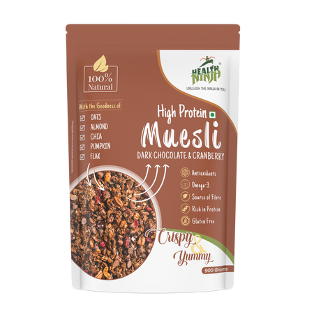 Dark Chocolate & Cranberry Muesli