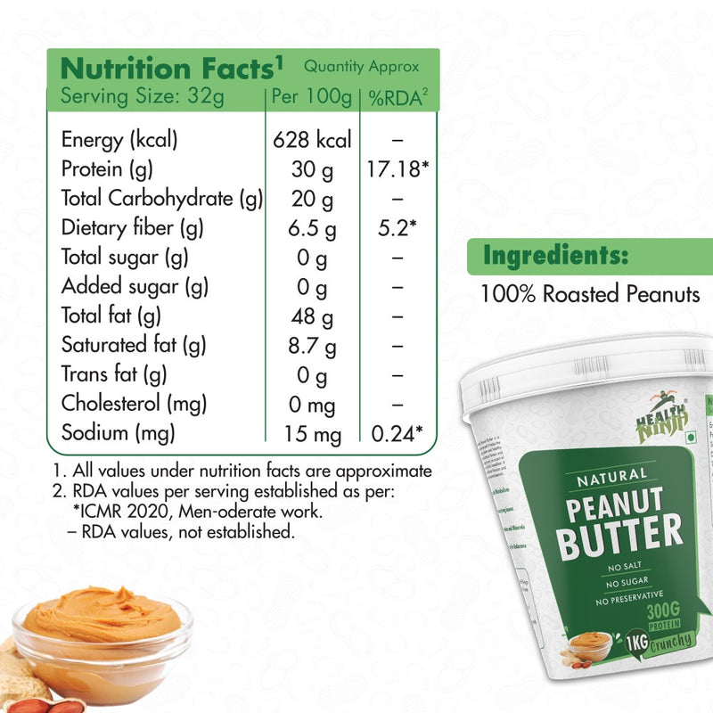 Natural Crunchy Peanut Butter