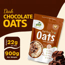 Health Ninja Dark Chocolate Oats | High Protein Oats , 900 gm Pack